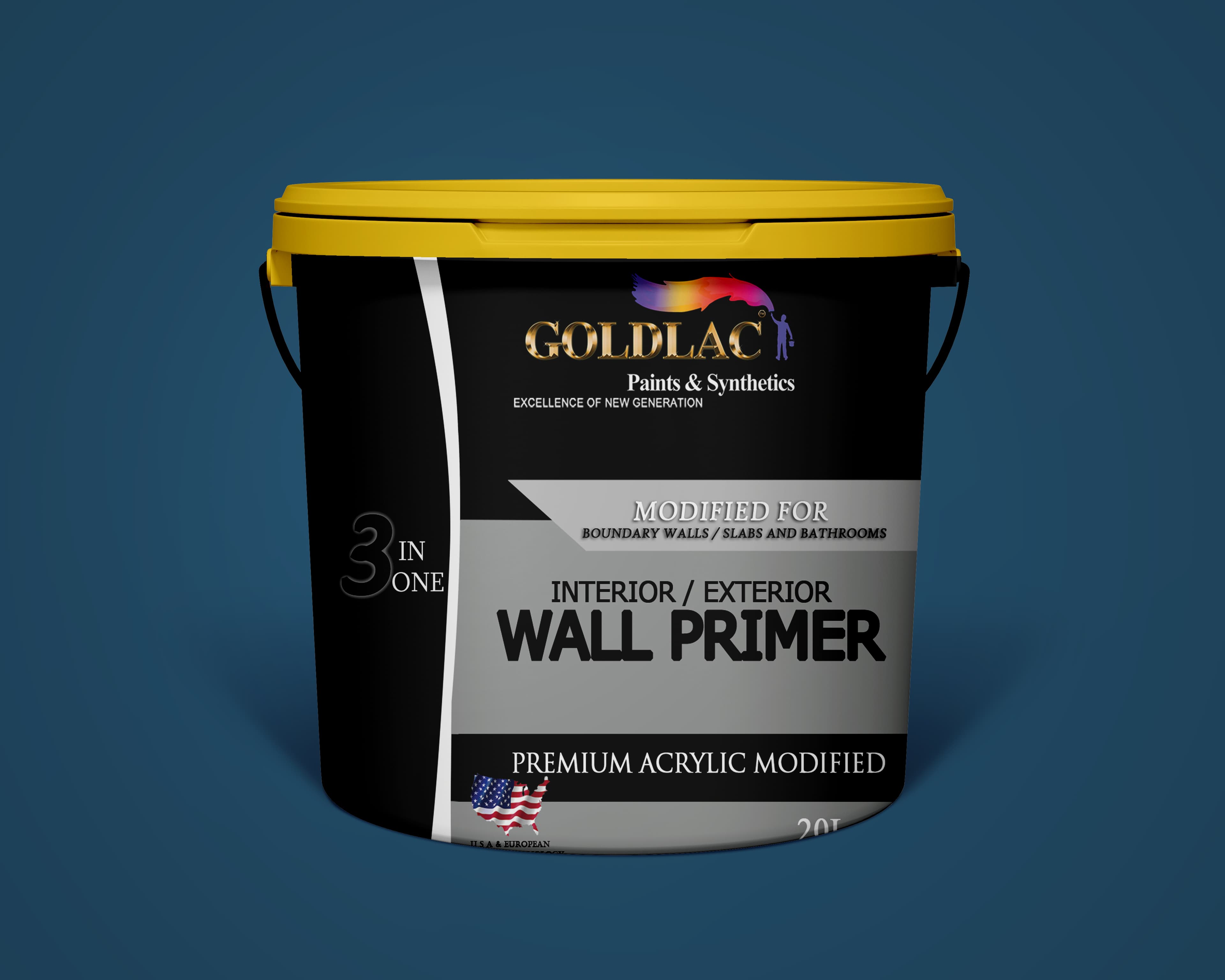 Wall Primer - Premium Quality Paint by Goldlac Paints