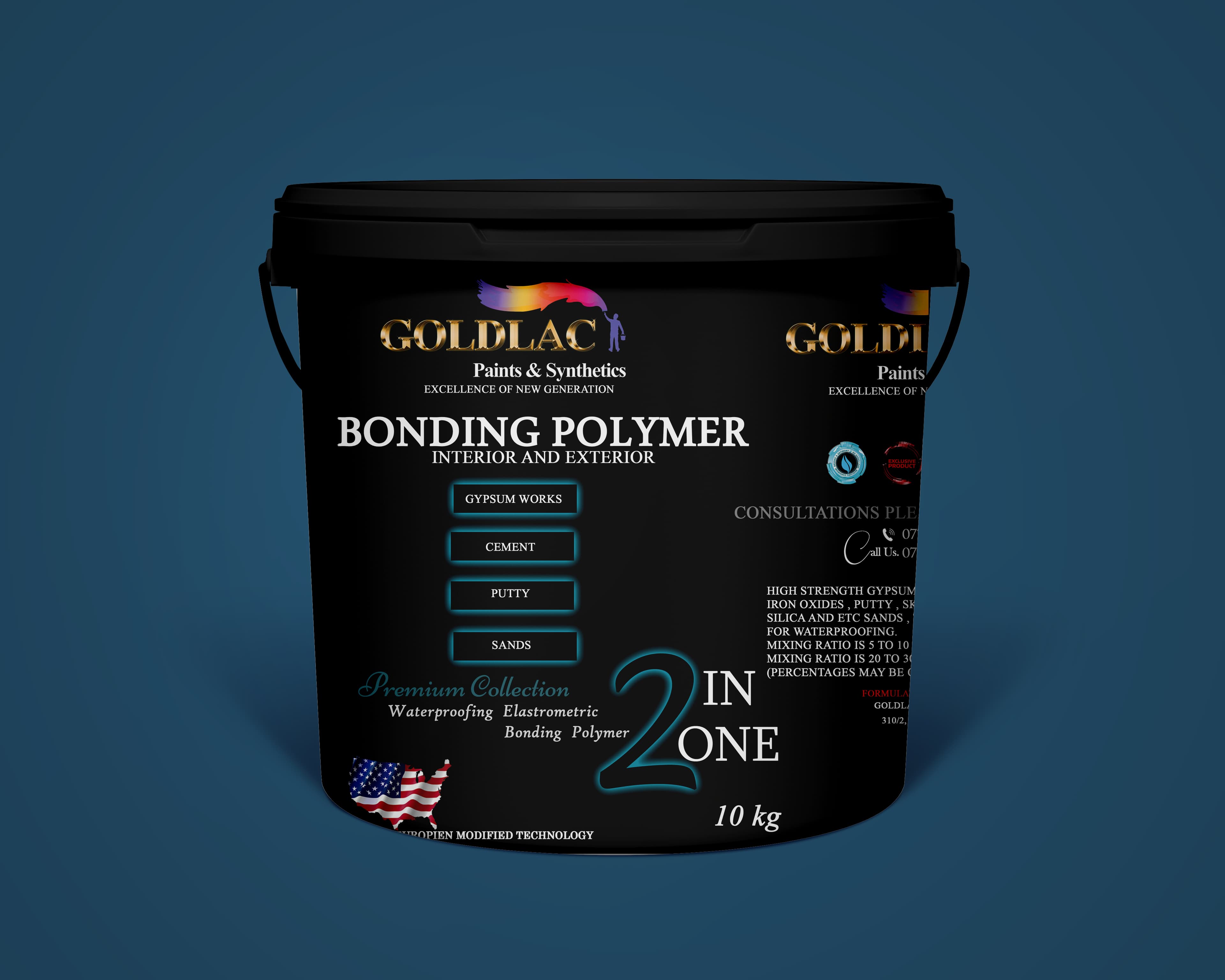 Bonding Polymer - Premium Quality Paint by Goldlac Paints