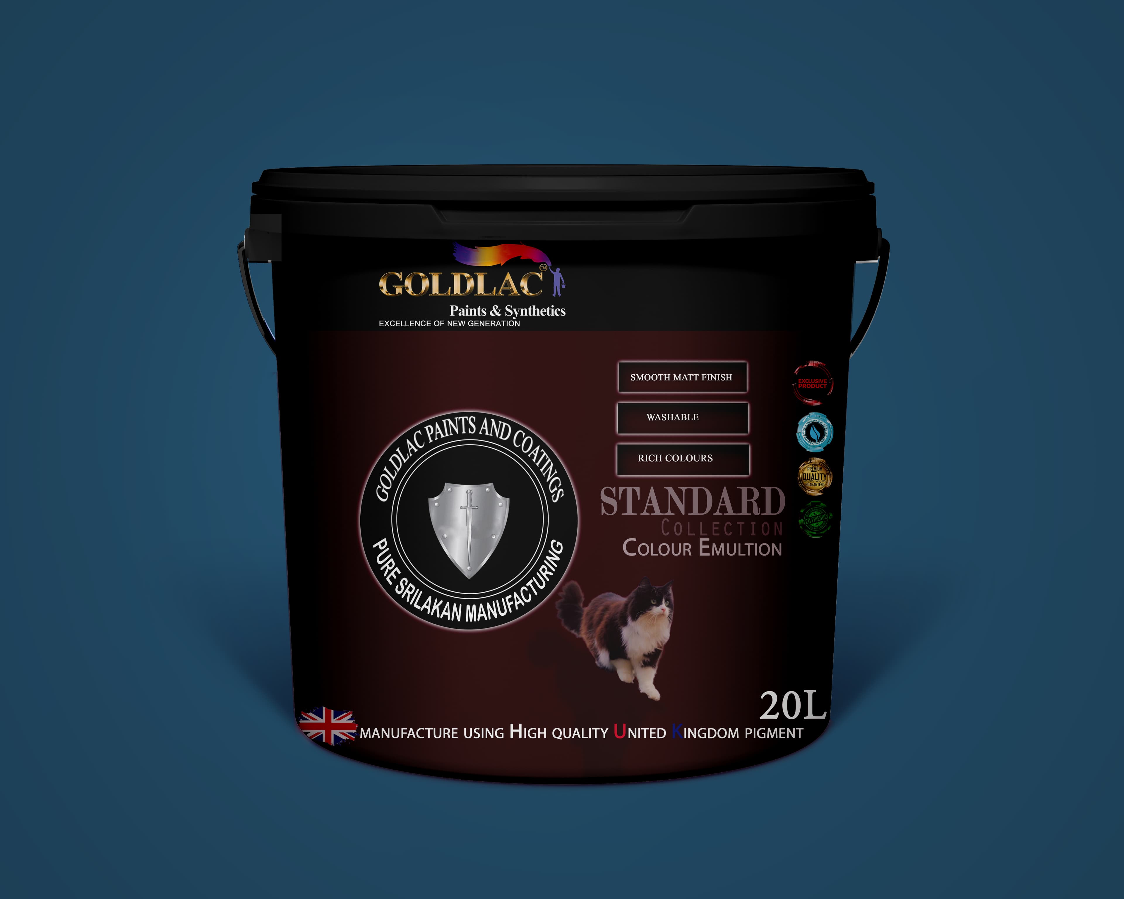 Colour Emulsion - Premium Quality Paint by Goldlac Paints