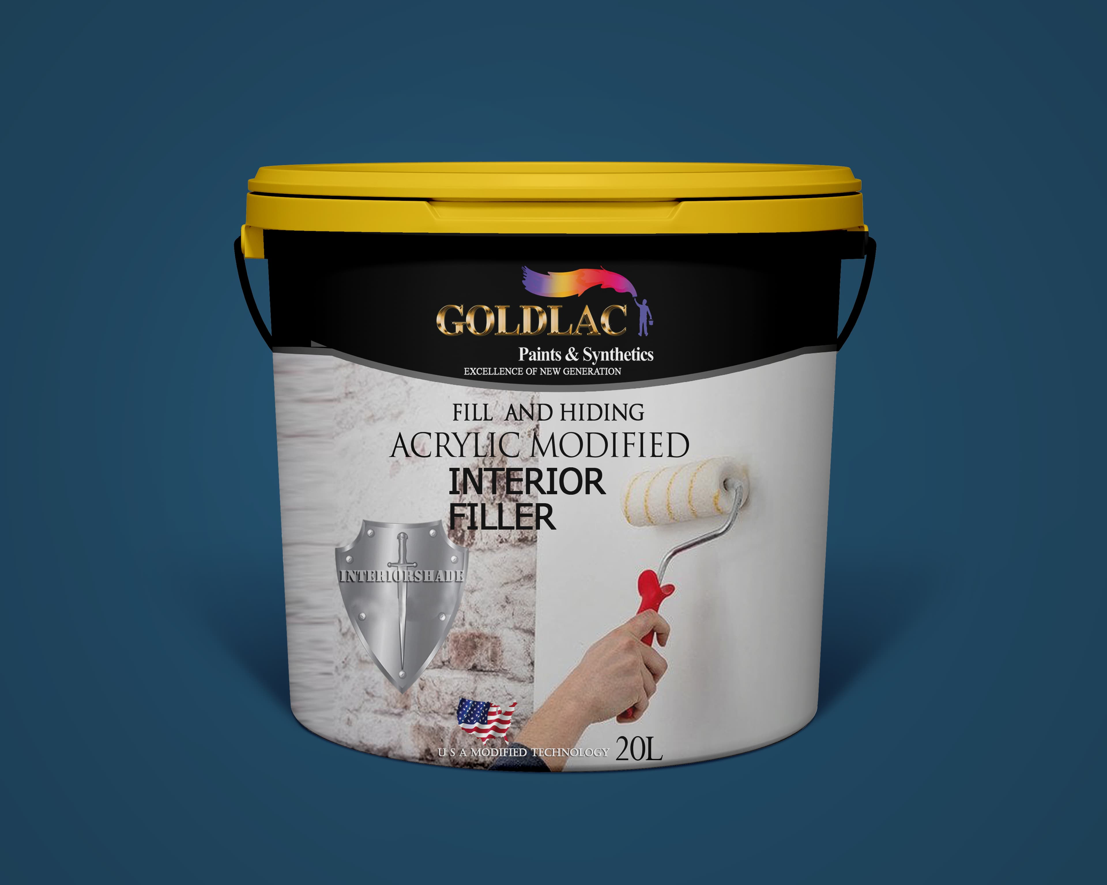 Interior Filler - Premium Quality Paint by Goldlac Paints