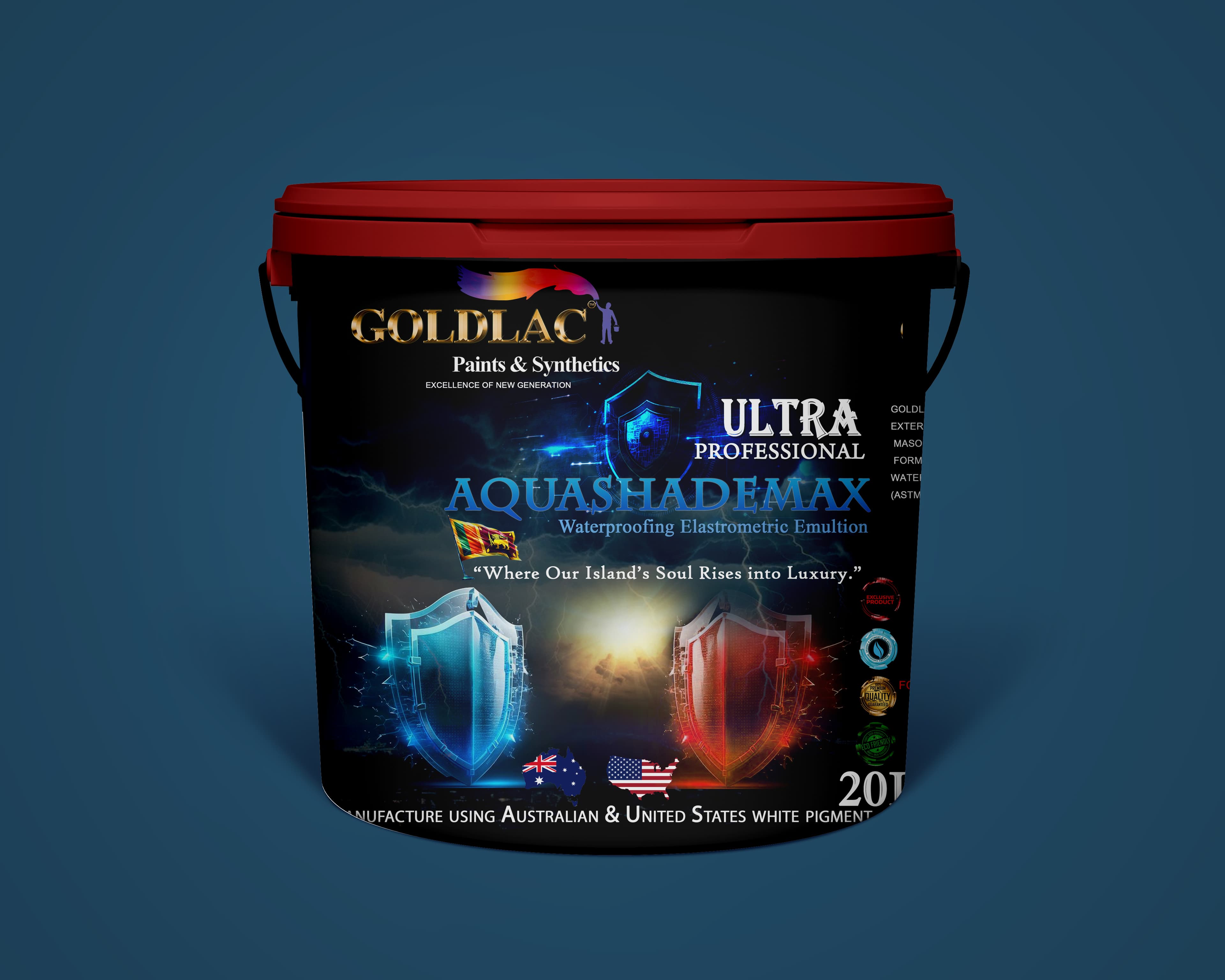 Aqua Shade Max - Premium Quality Paint by Goldlac Paints